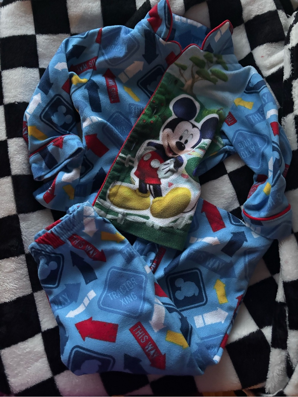 12/18 month Mickey Mouse pj set